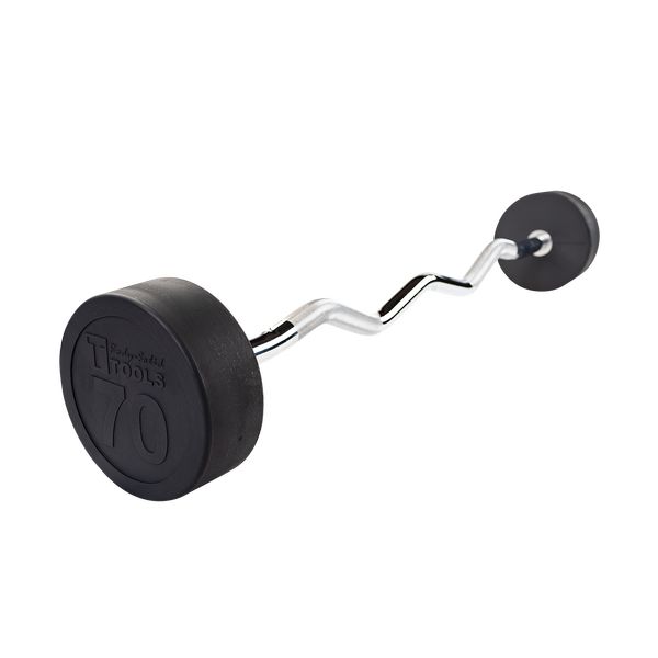 Body-Solid Tools Fixed Weight Ez-Curl Barbells