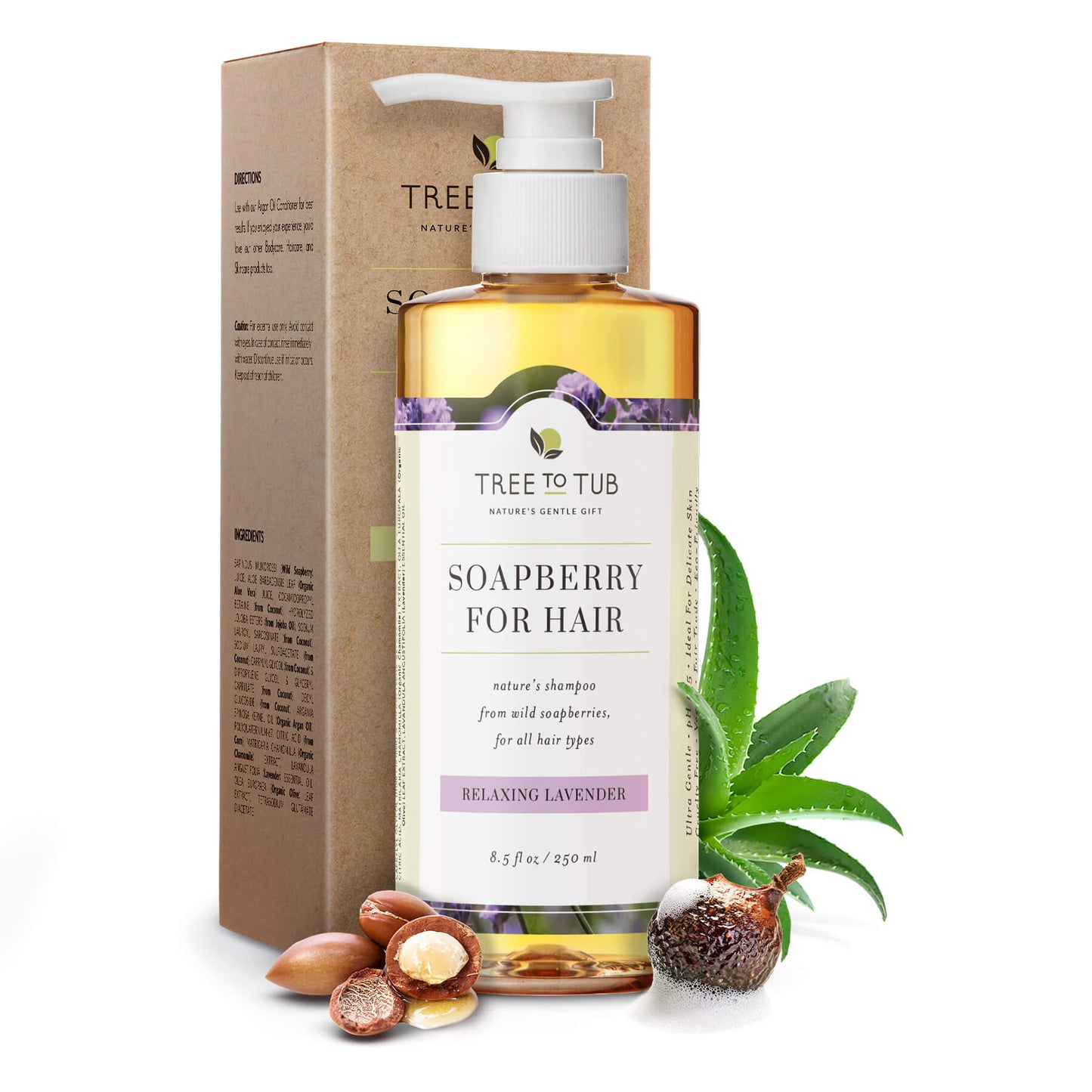 Hydrating Lavender Shampoo for Sensitive Scalp