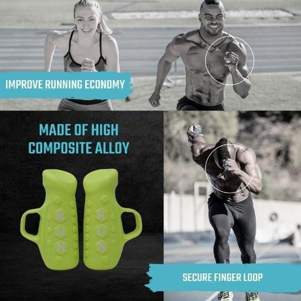 Egg Weights 2.0 Lb Set Adult Running Pods Lime Green