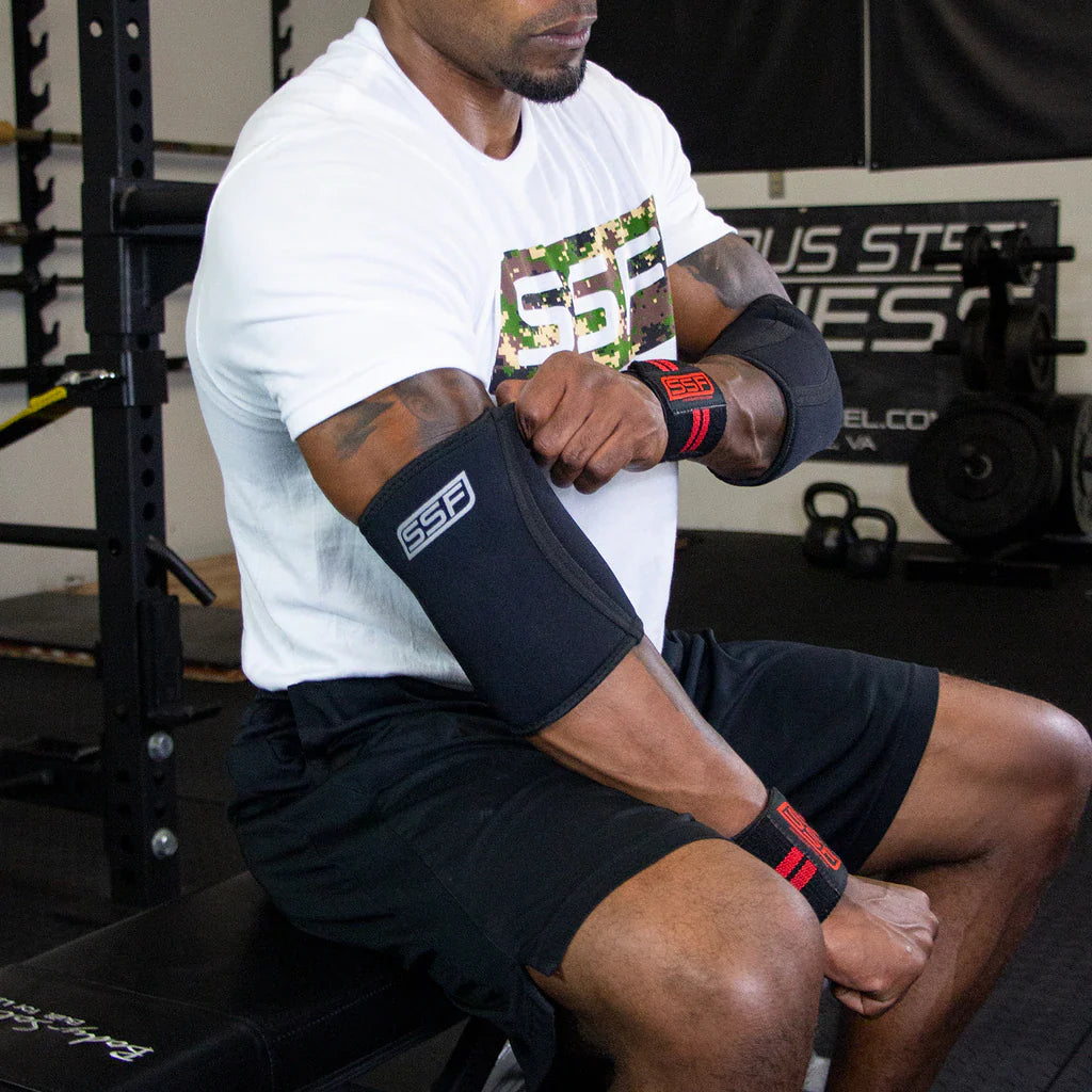 Serious Steel 5mm Neoprene Elbow Sleeves