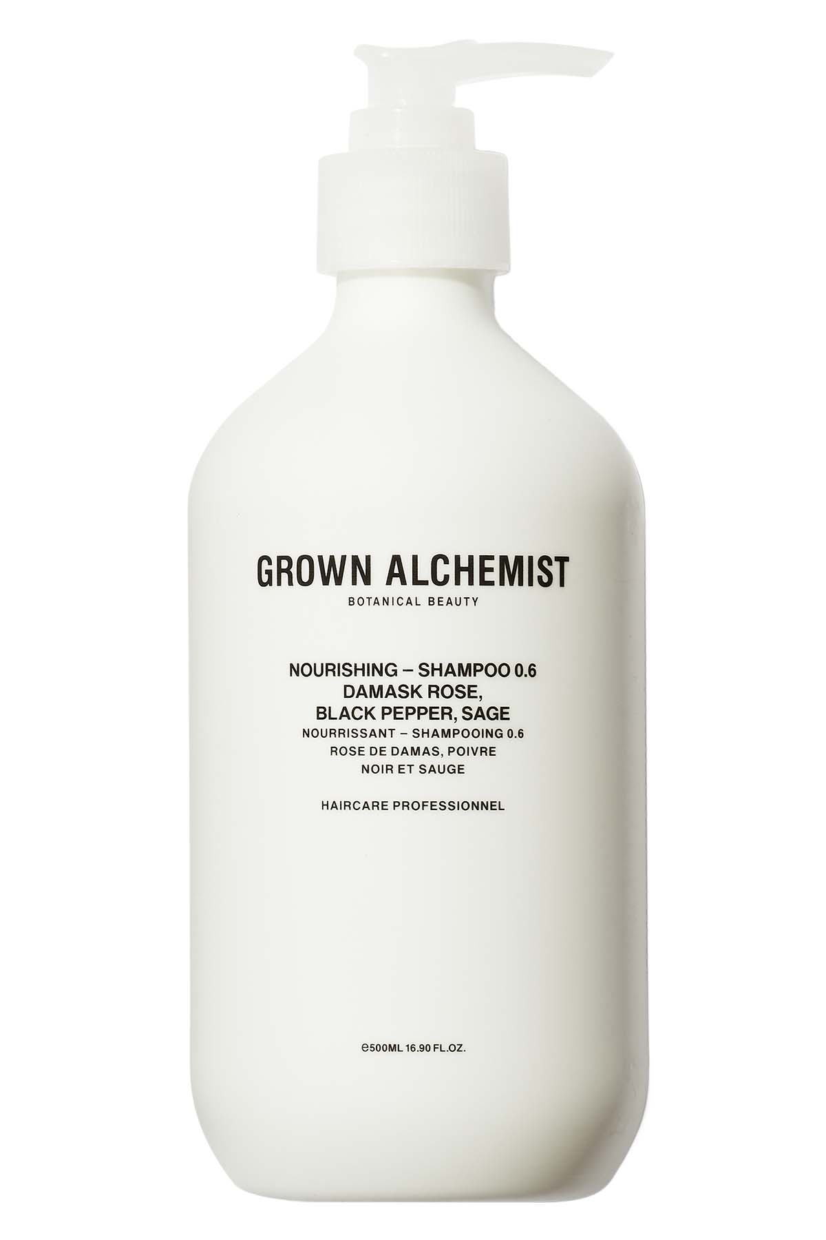 Grown Alchemist Nourishing Shampoo 0.6 Damask Rose, Black Pepper, Sage 500ml