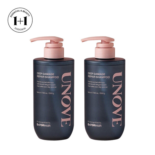 💛1+1💛 UNOVE DEEP DAMAGE REPAIR SHAMPOO 500ml