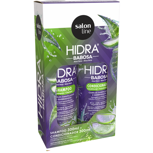 Hidra - Sh+Cond. Kit Babosa & Queratina 300ML