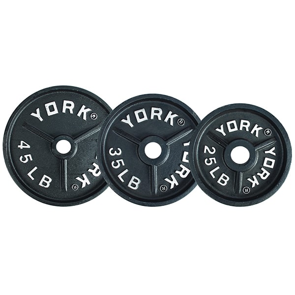 York Barbell 2" Deep Dish Olympic Weight Plates