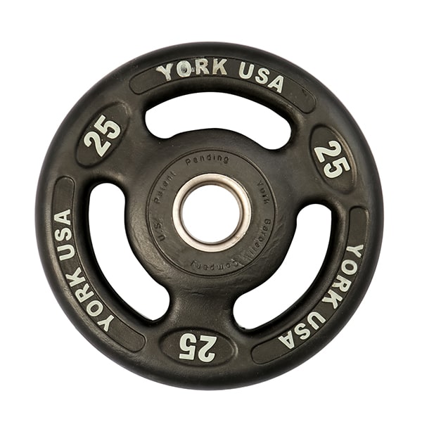 York Barbell 2" Iso-Grip Urethane Plate