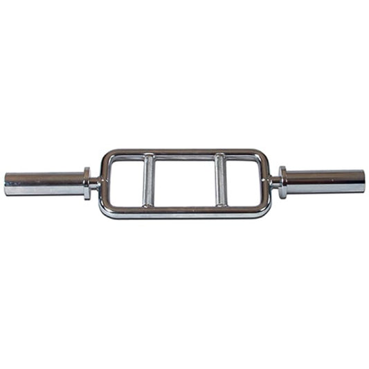 York Barbell 3' International Chrome Triceps Bar