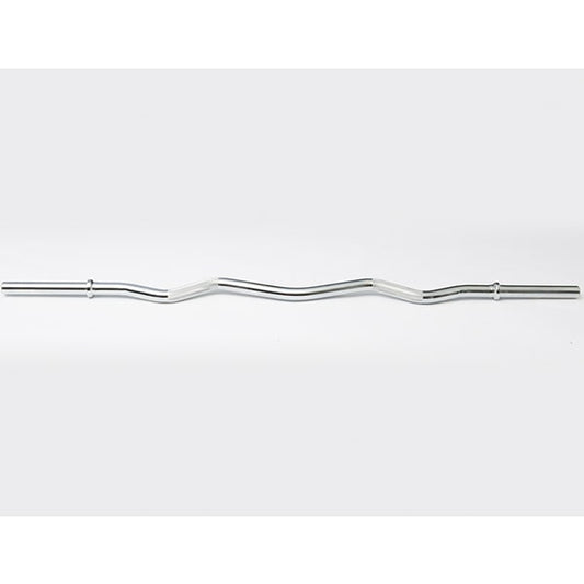 York Barbell Chrome Curl Bar w/ Fixed Inner Collars