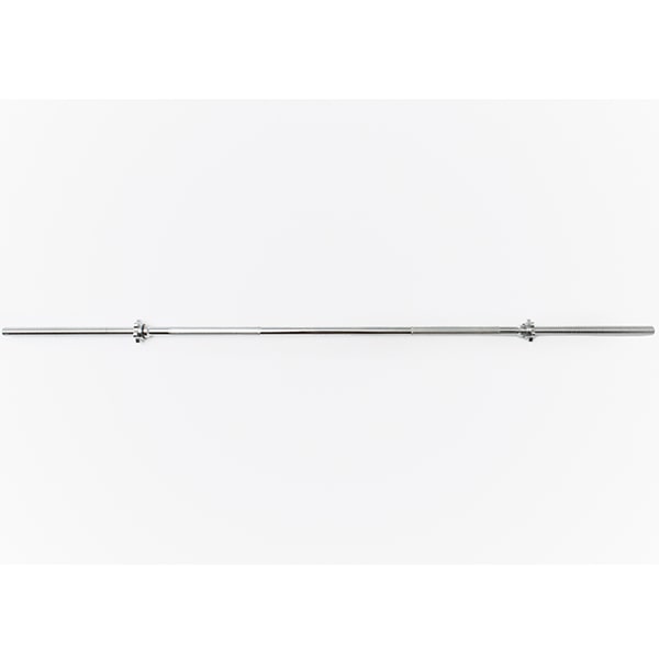 York Barbell Chrome Spin-Lock Weight Bar w/ Spin-Lock Collars