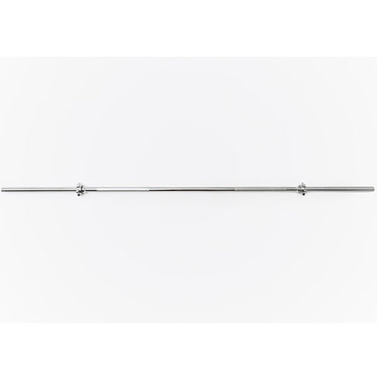 York Barbell Chrome Spin-Lock Weight Bar w/ Spin-Lock Collars