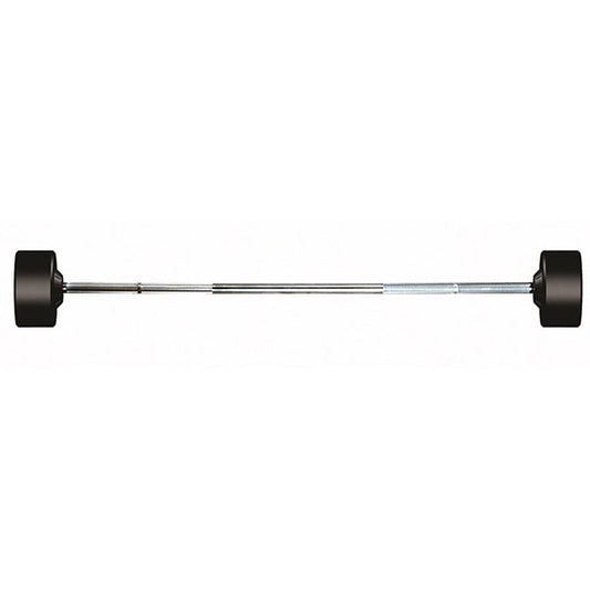 York Barbell Rubber Fixed Pro Straight Barbell