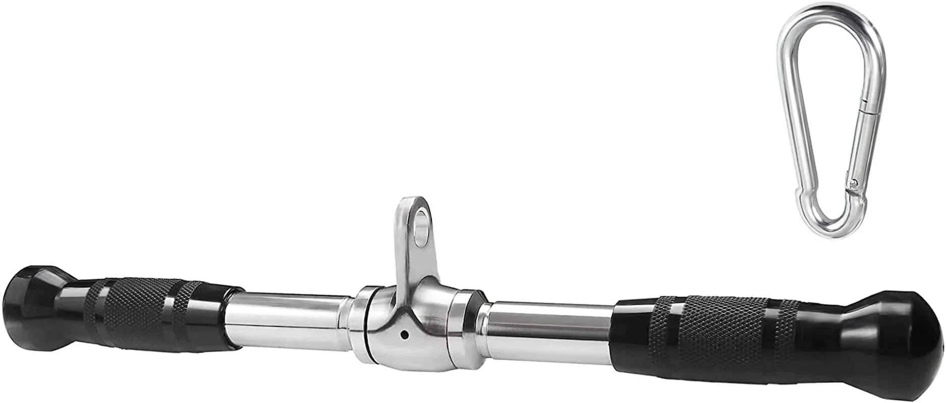 A2ZCARE Cable Machine Accessories for Weight Lifting, LAT Pull down Attachment V Handle, V-Shaped Bar, Tricep Rope, Rotating Straight Bar