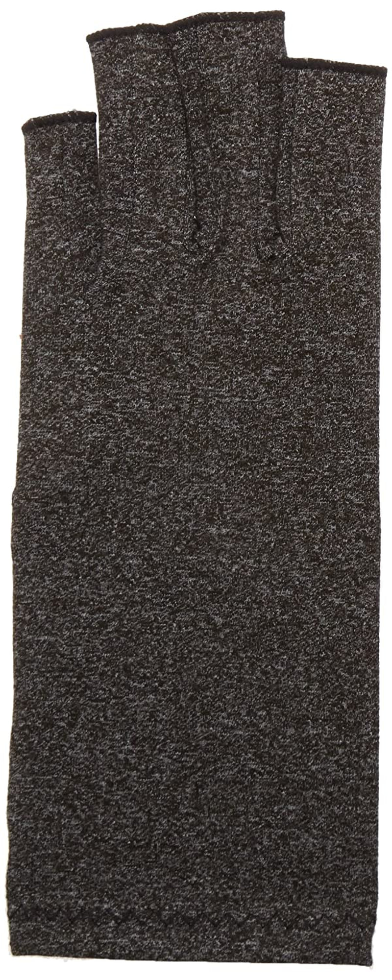 Rolyan 49427 Compression Glove,Fingerless Compression Glove for Arthritis for Men & Women,Arthritis Compression Gloves for Carpal Tunnel,Compression Glove for Swelling,Black Glove,Right Hand,Medium