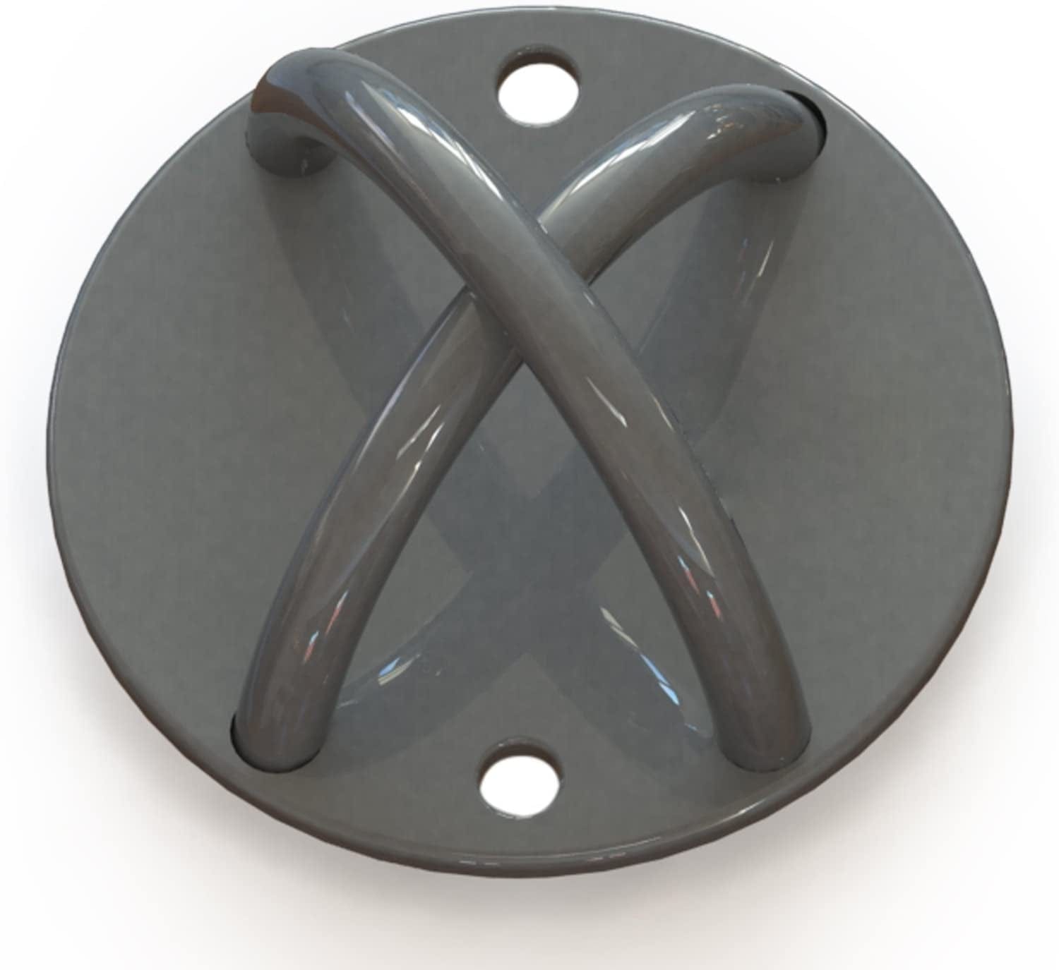 Abrafit Wall/Ceiling Mount for Suspension Straps Crossfit Olympic Rings, Body Weight Strength Training Systems, Yoga Swings Hammocks, Boxing Equipment, Battle Ropes