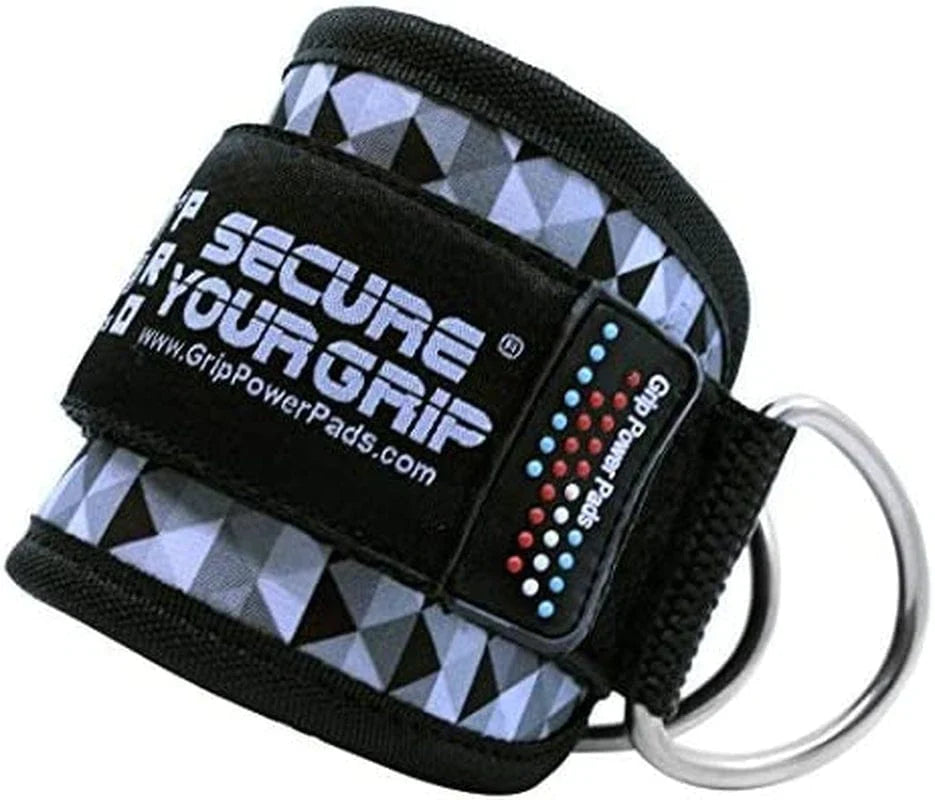 Ankle Straps for Cable Machines Double D-Ring Gym Adjustable Neoprene Premium Cuffs to Enhance Legs Abs & Glutes Kickbacks Workouts Leg Curls Extensions Booty Hip Abductors Exercise for Men & Women