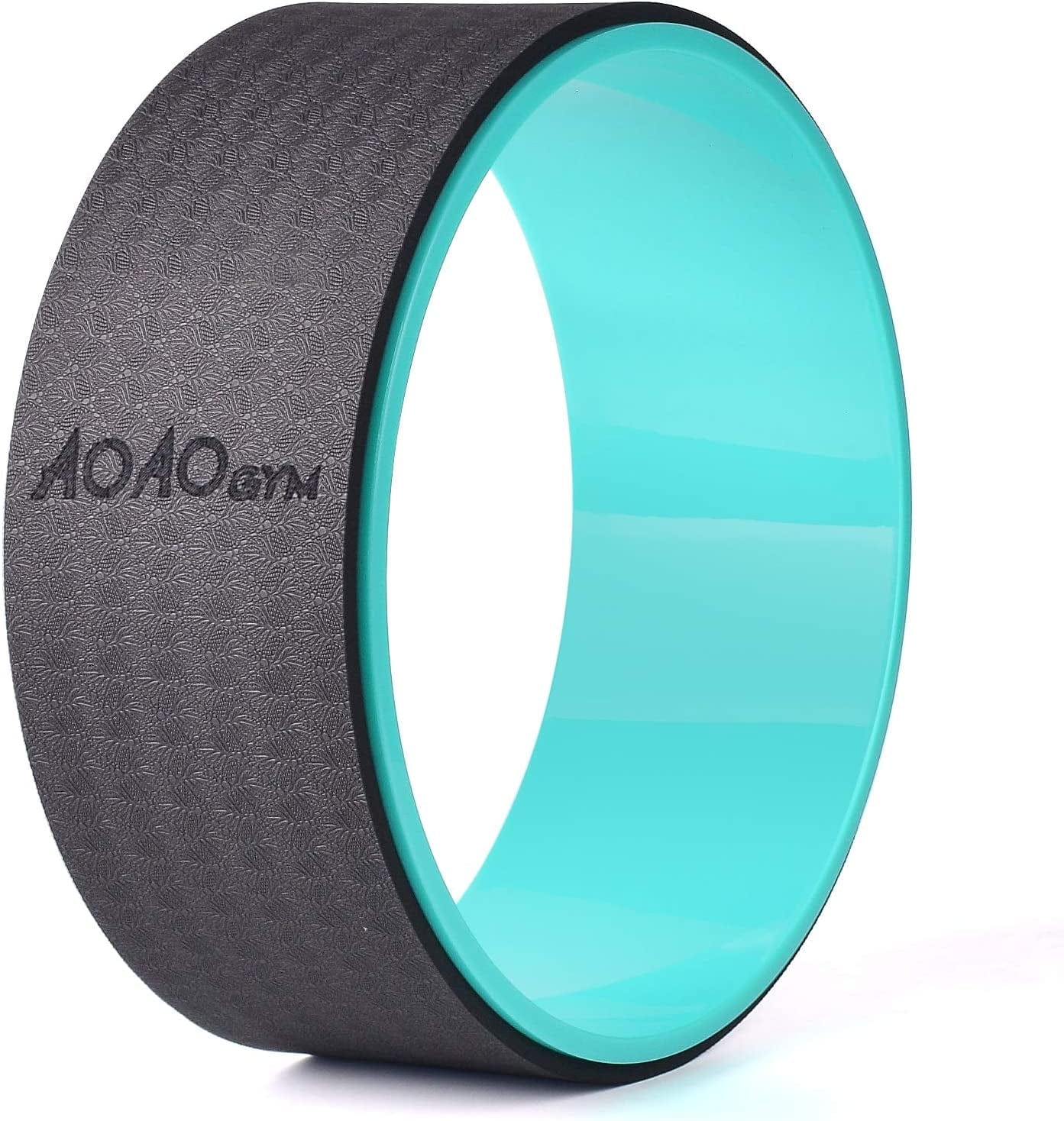 AOAOGYM Yoga Wheel Back Wheel for Back Pain, Stretches and Strengthens Core Muscles, Relieves Strain to Muscles and Ligaments, 13 X 5 Inch