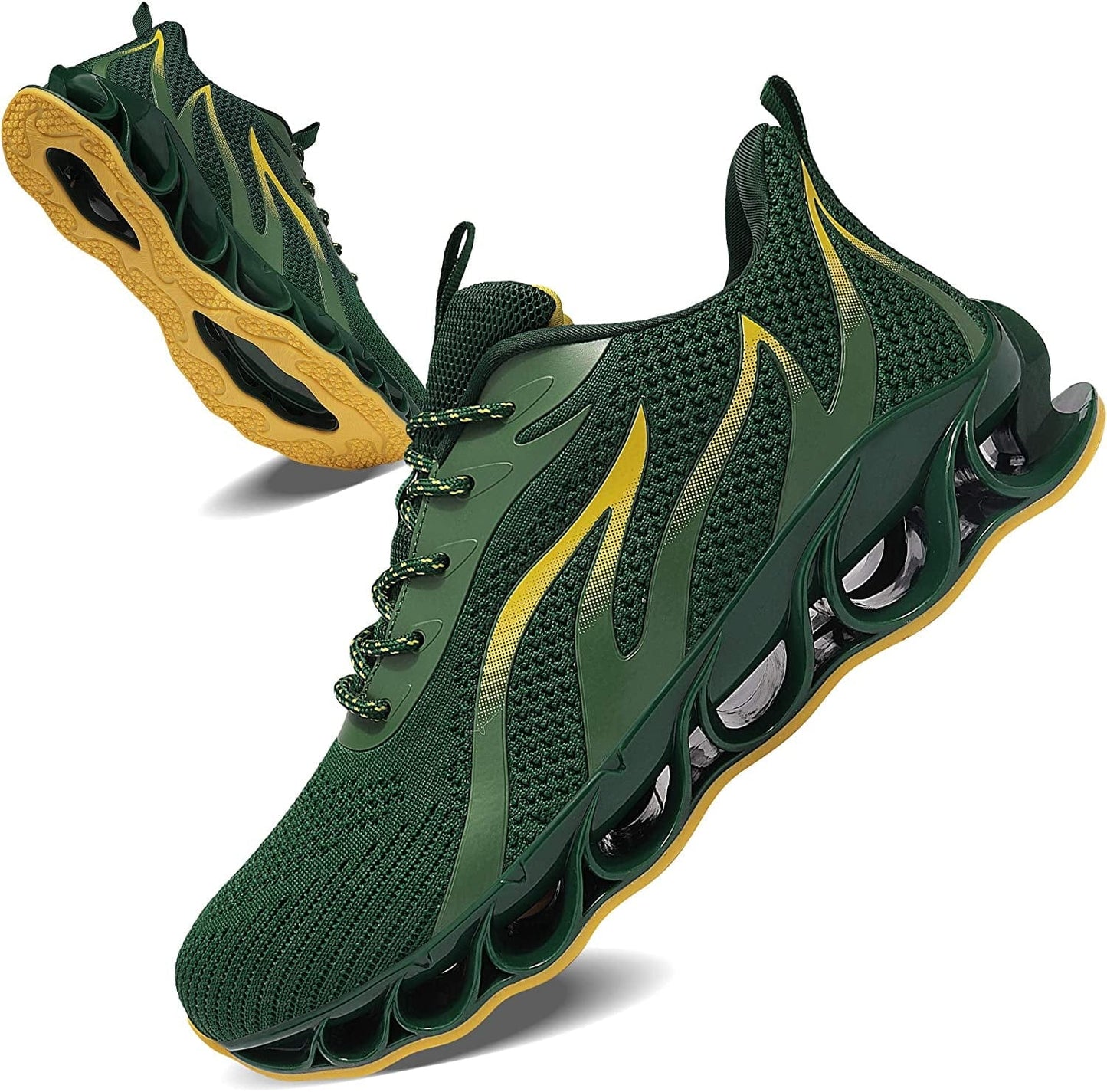 APRILSPRING Mens Walking Shoes Fashion Running Sports Non Slip Sneakers