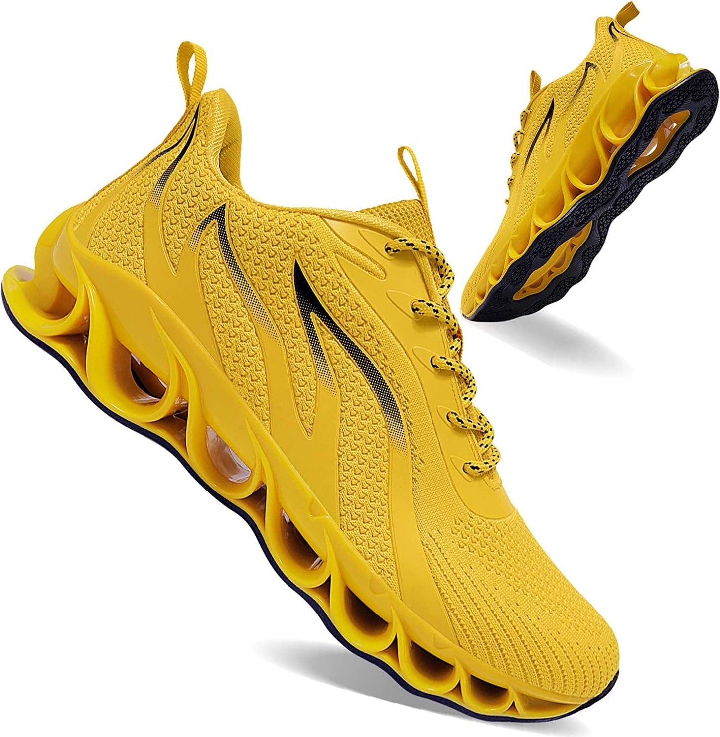 APRILSPRING Mens Walking Shoes Fashion Running Sports Non Slip Sneakers