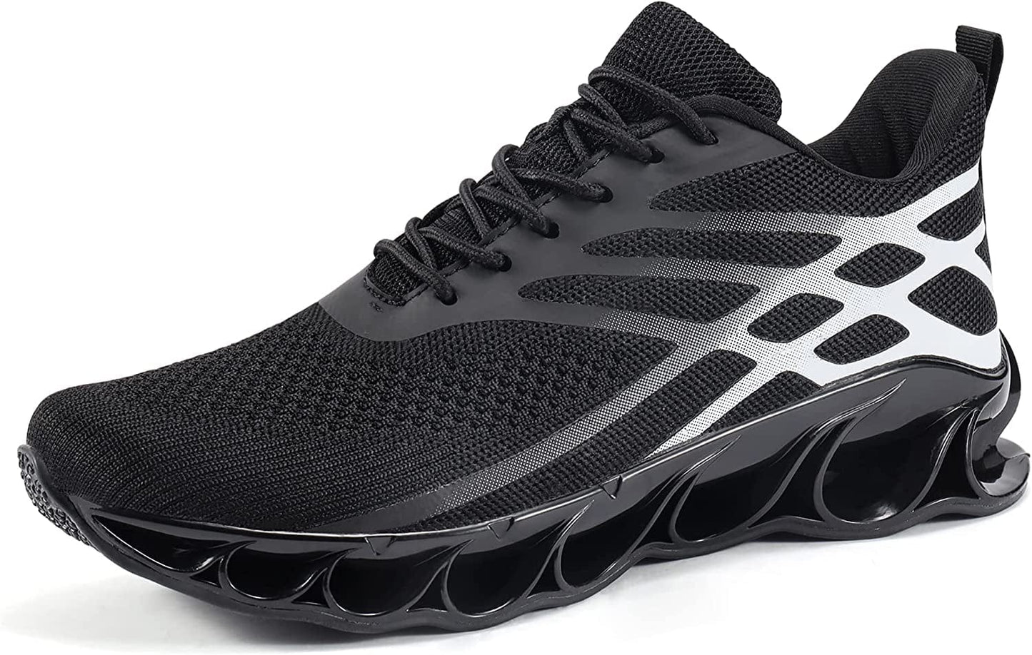 APRILSPRING Mens Walking Shoes Fashion Running Sports Non Slip Sneakers