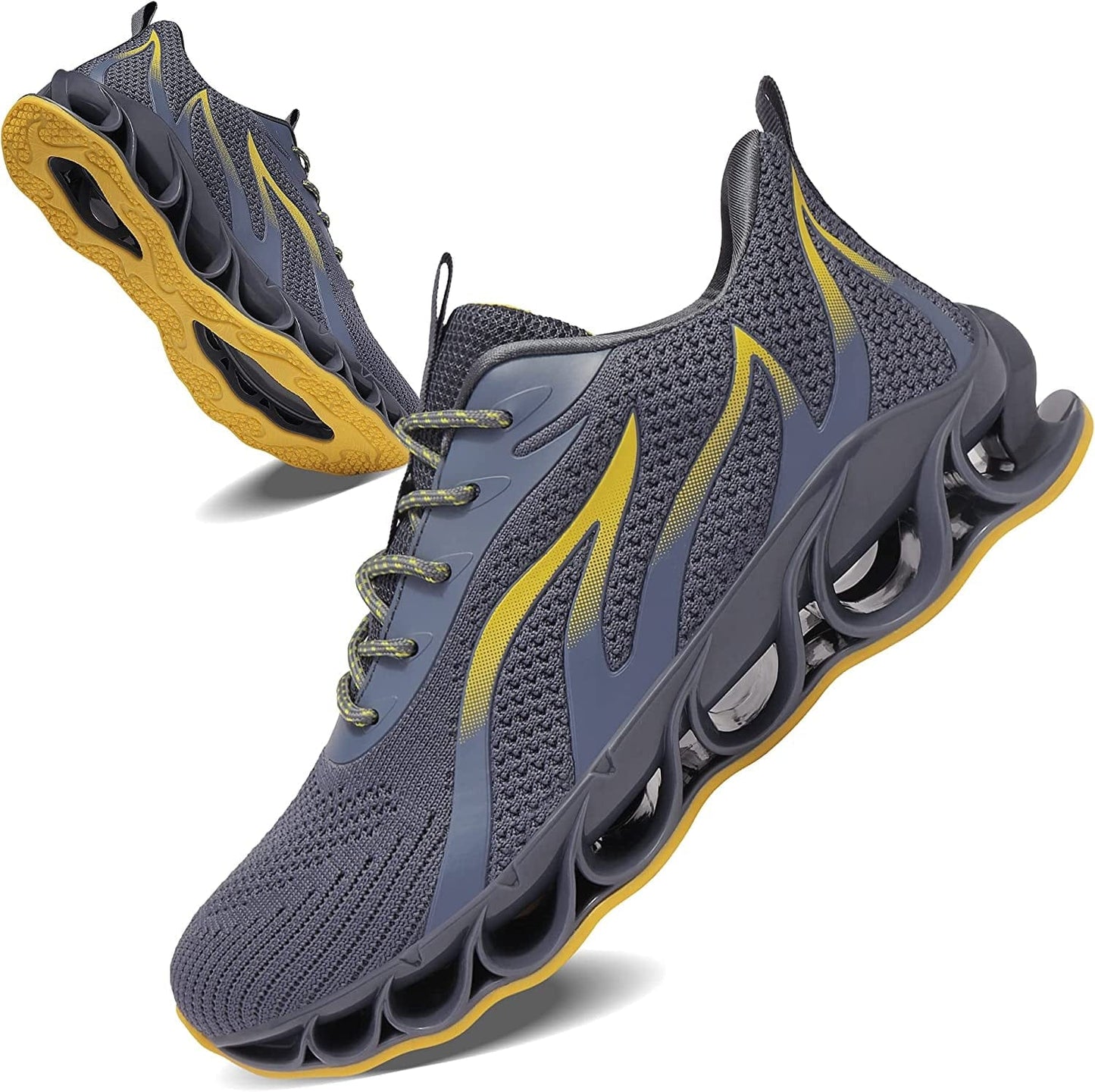 APRILSPRING Mens Walking Shoes Fashion Running Sports Non Slip Sneakers