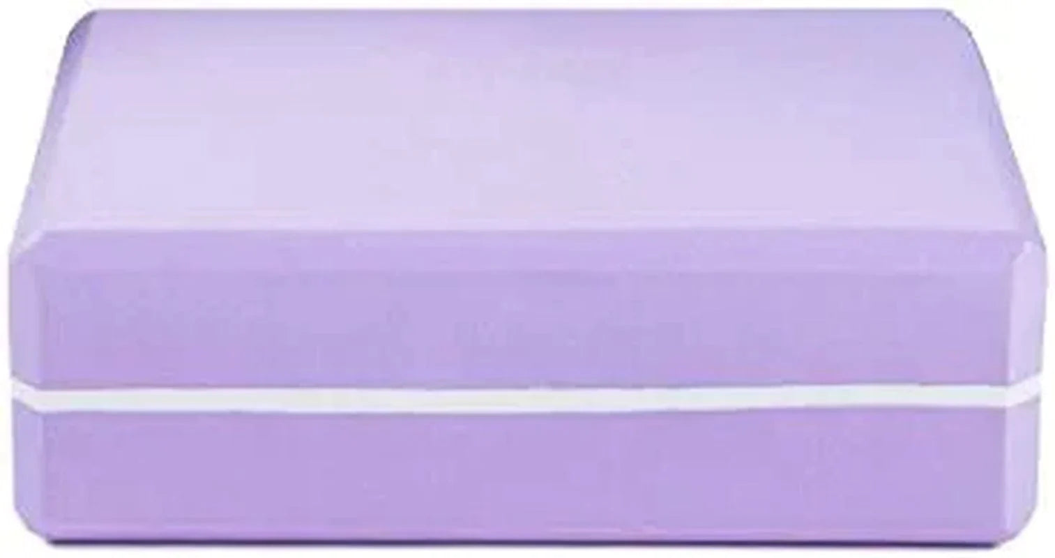 Asanas Yoga Block - Designer High Density EVA Foam Non-Slip Surface for Yoga, Pilates & Meditation
