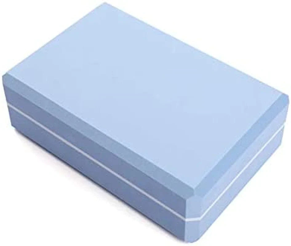 Asanas Yoga Block - Designer High Density EVA Foam Non-Slip Surface for Yoga, Pilates & Meditation