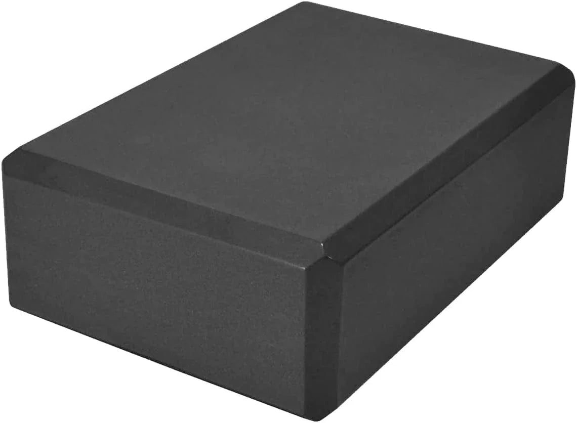 AW Direct Essential Yoga Blocks, High Density EVA Foam Supportive, Soft Non-Slip Surface for Yoga, Pilates, Meditation, Block to Support and Improve Poses and Flexibility