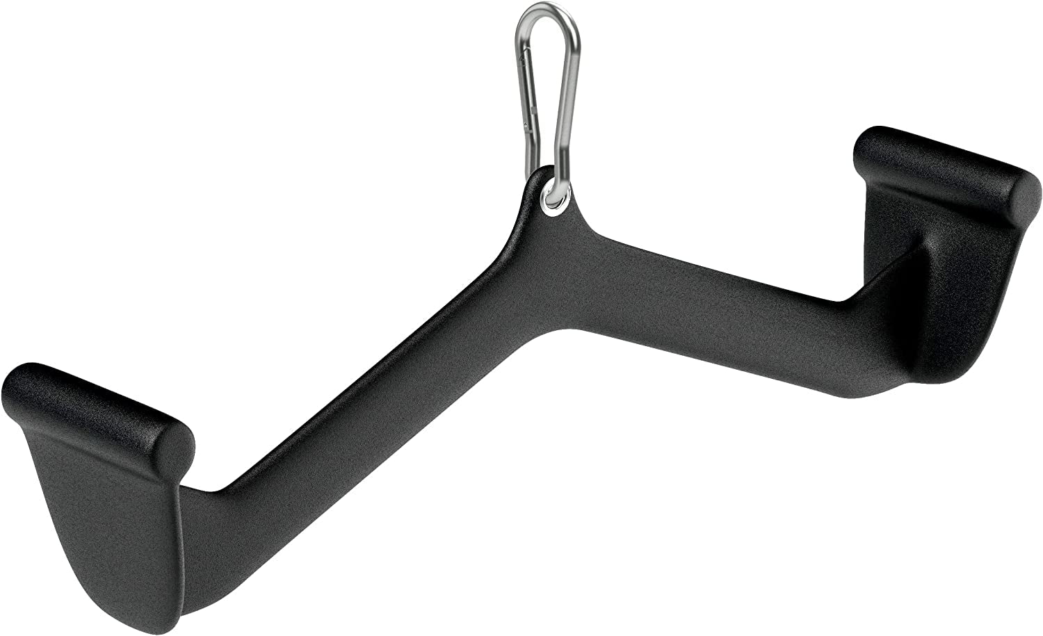 Home Gym Fitness Tricep Press down Cable Machine Attachment LAT Pulldown Attachment, Weight Machine Accessories V Handle with Rotation Tricep Rope, Rotating Bar V-Shaped Bar