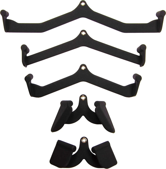 Balancefrom Multi-Function Adjustable Power Cage with J-Hooks, Safety Straps and Optional LAT Pulldown Attachment and Cable Crossover