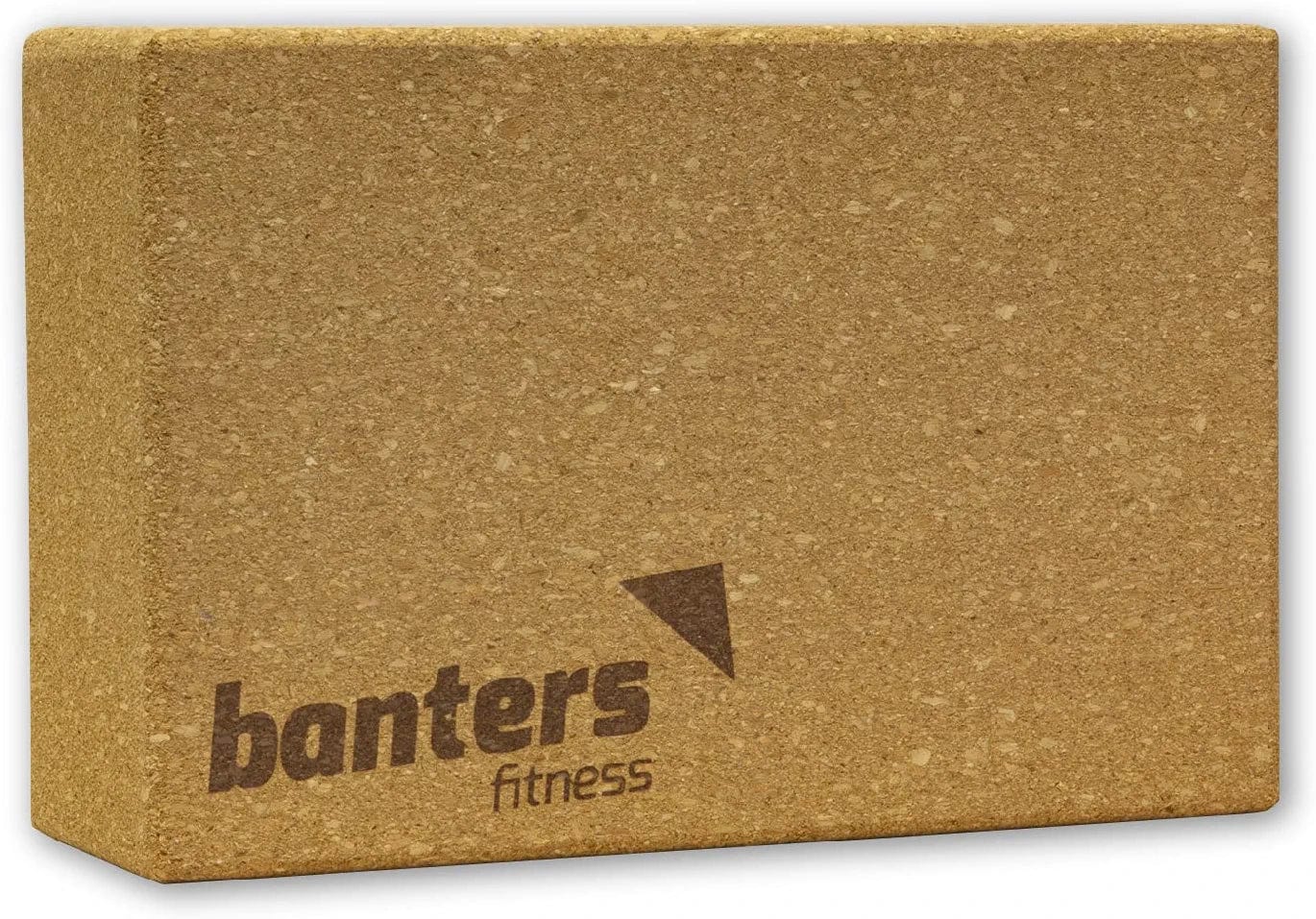 Banters Cork Yoga Block - for Pilates, Fitness and Exercise - Made from 100% Natural Cork