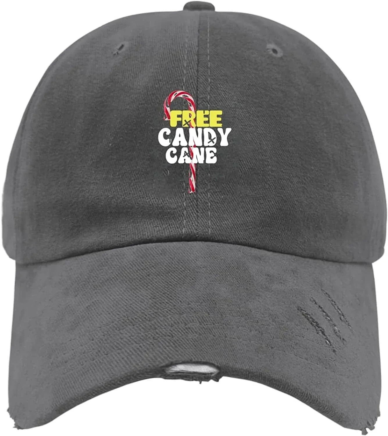 Baseball Cap Christmas Lids Hats for Women'S Fashion Caps Trendy Free Candy Canee Ball Caps