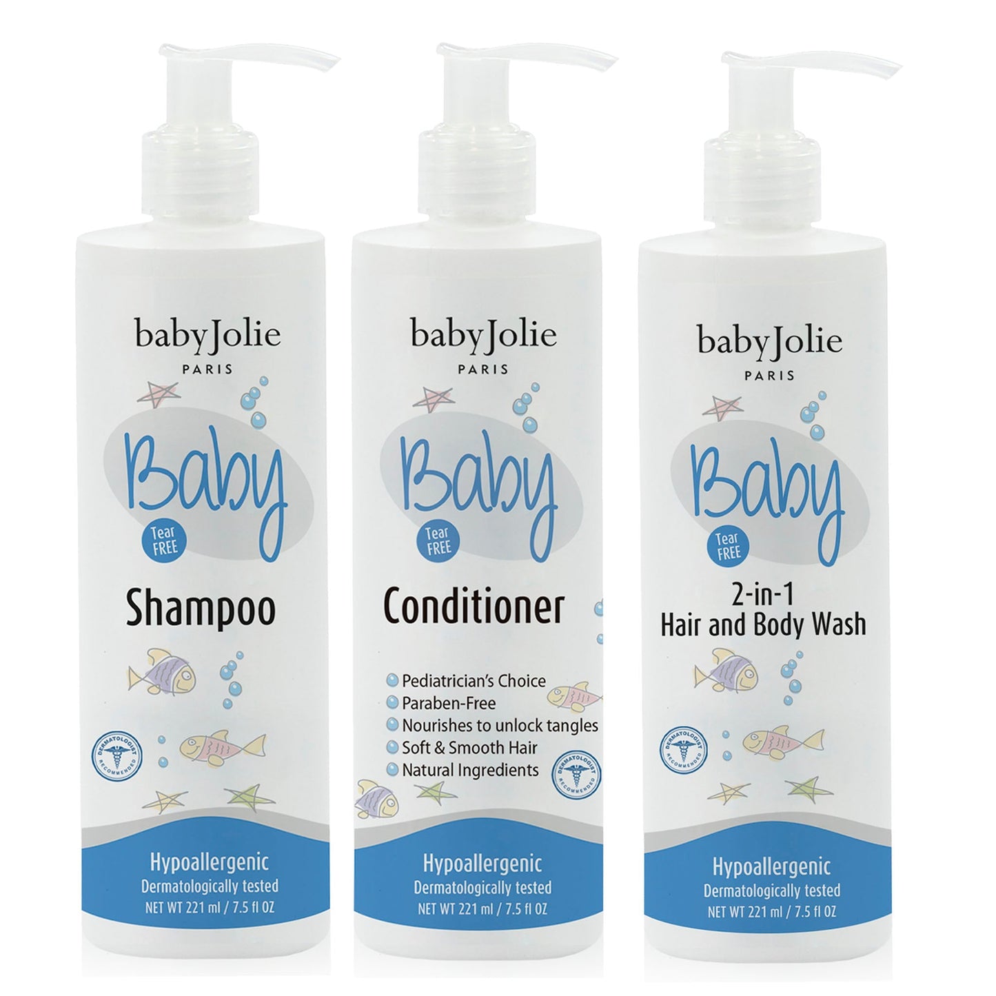 Bathing Time Bundle | Shampoo, Conditioner & Body Wash