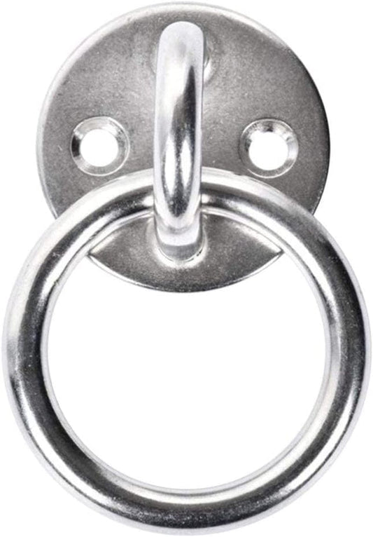 BESPORTBLE Wall Mount Suspension Ceiling Hammock Hook Fixed Disk Trainer Bracket for Straps Gymnastic Rings Yoga Swings