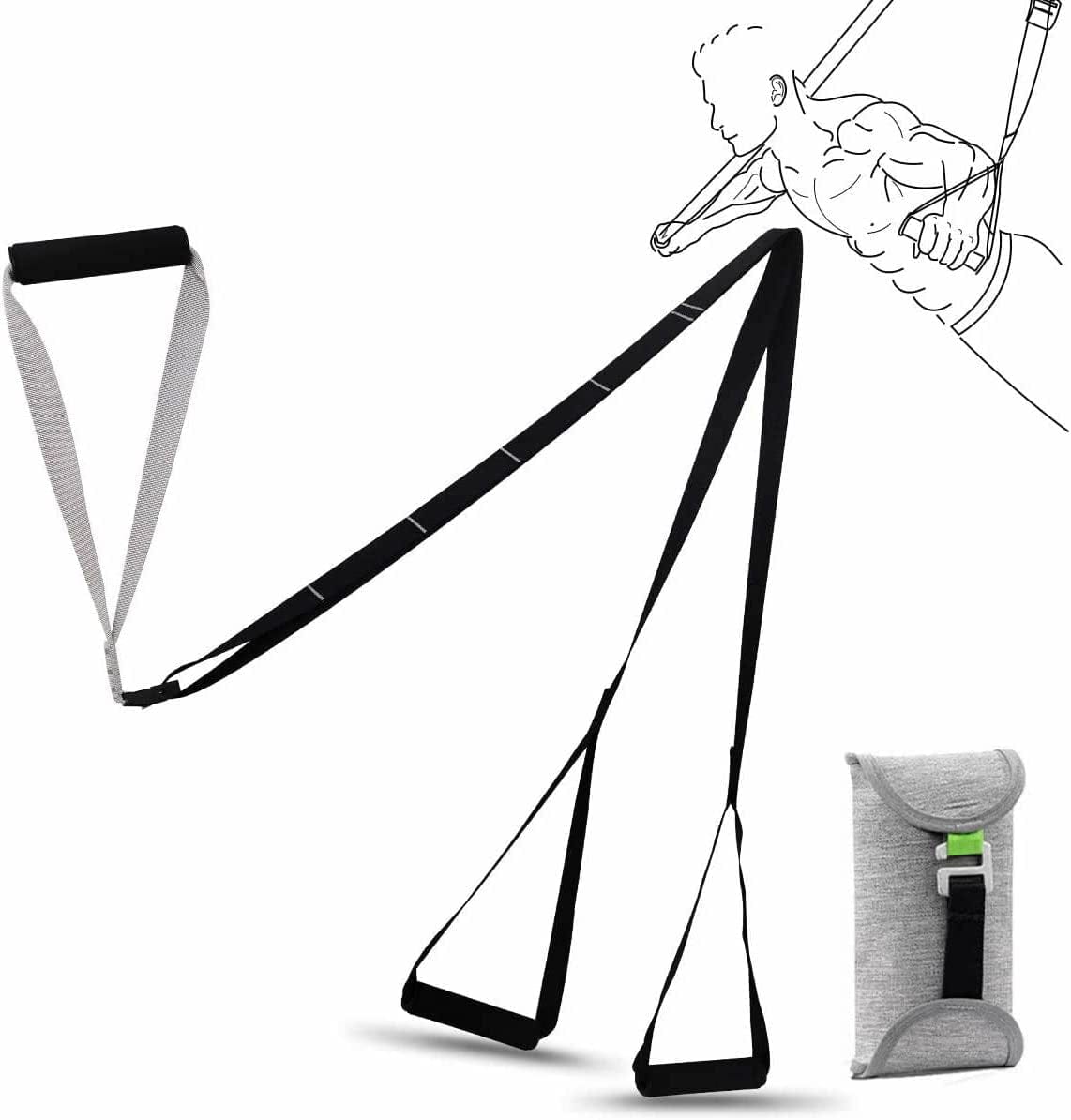 Bodyweight Fitness Resistance Kit Extension Strap Door Anchors, Resistance Bands Set,Powerlifting Strength Straps Full Body Complete Home Gym Body Core Exercise for Working Out