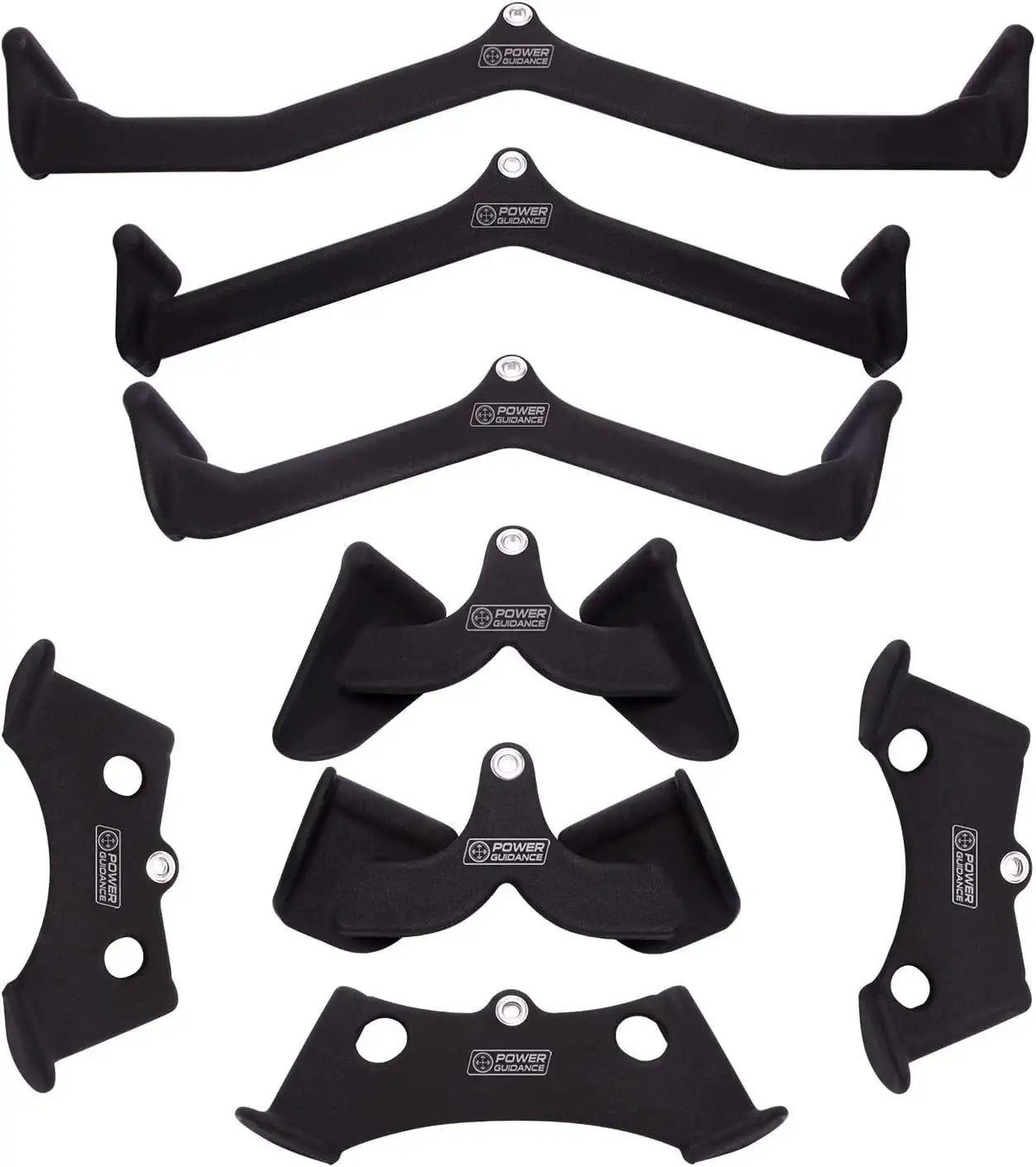 POWER GUIDANCE LAT Pulldown Attachments, Pull down Bar with Ergonomic Handle, Cable Machine Attachments for More Effective and Less Fatigued Grip