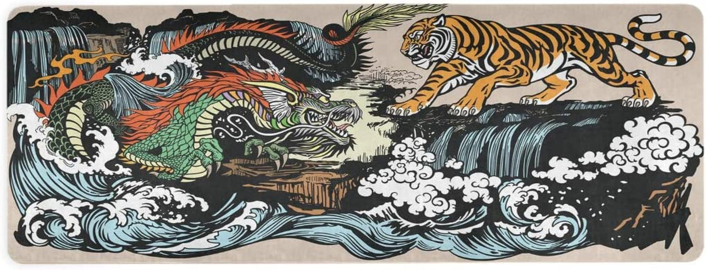 Qilmy Fantasy Mandala Pattern Yoga Mat, Non-Slip Texture Pro Yoga Mat Eco Friendly Exercise & Workout Mat for Yoga, Pilates and Floor Exercises