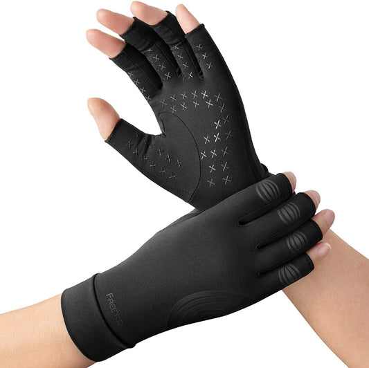 FREETOO Arthritis Gloves Pain Relief Medium