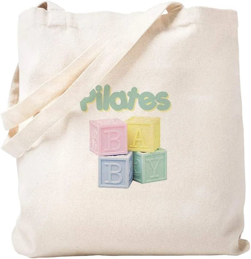 Cafepress Pilates Instructor Tote Bag Natural Canvas Tote Bag, Reusable Shopping Bag