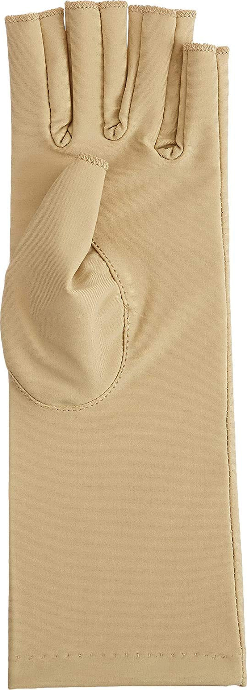 Rolyan Compression Glove, Compression Glove for Arthritis for Men & Women, Arthritis Compression Gloves for Carpal Tunnel, Compression Glove for Swelling, Left Hand, Large, Closed Finger