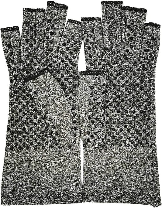 LANREN 1 Pair Compression Arthritis Gloves Wrist Support Cotton Joint Pain Relief Hand Brace Women Men Therapy Wristband Sports (Color : Medium)