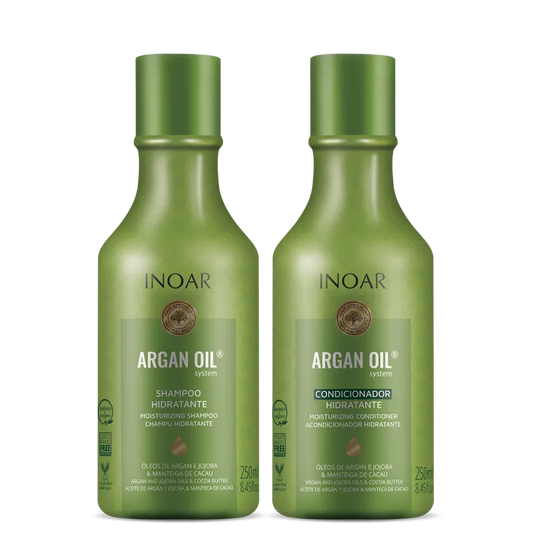 Kit Inoar Argan Oil System (Shampoo + Conditioner) - 250ml