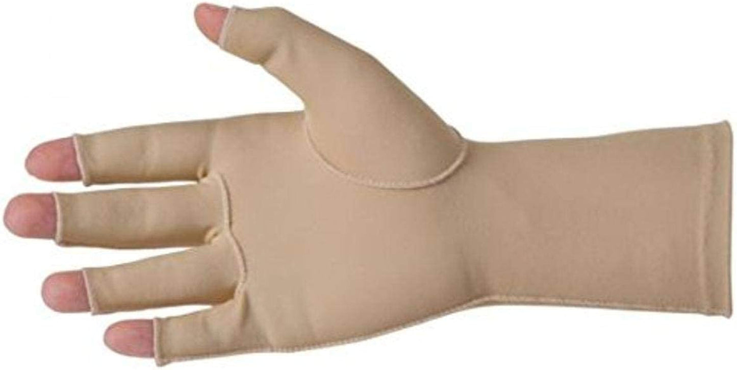Over-The-Wrist Edema Glove, Open Finger, Comfortable Economical Gloves Provide Gentle Compression, Right Hand, Medium