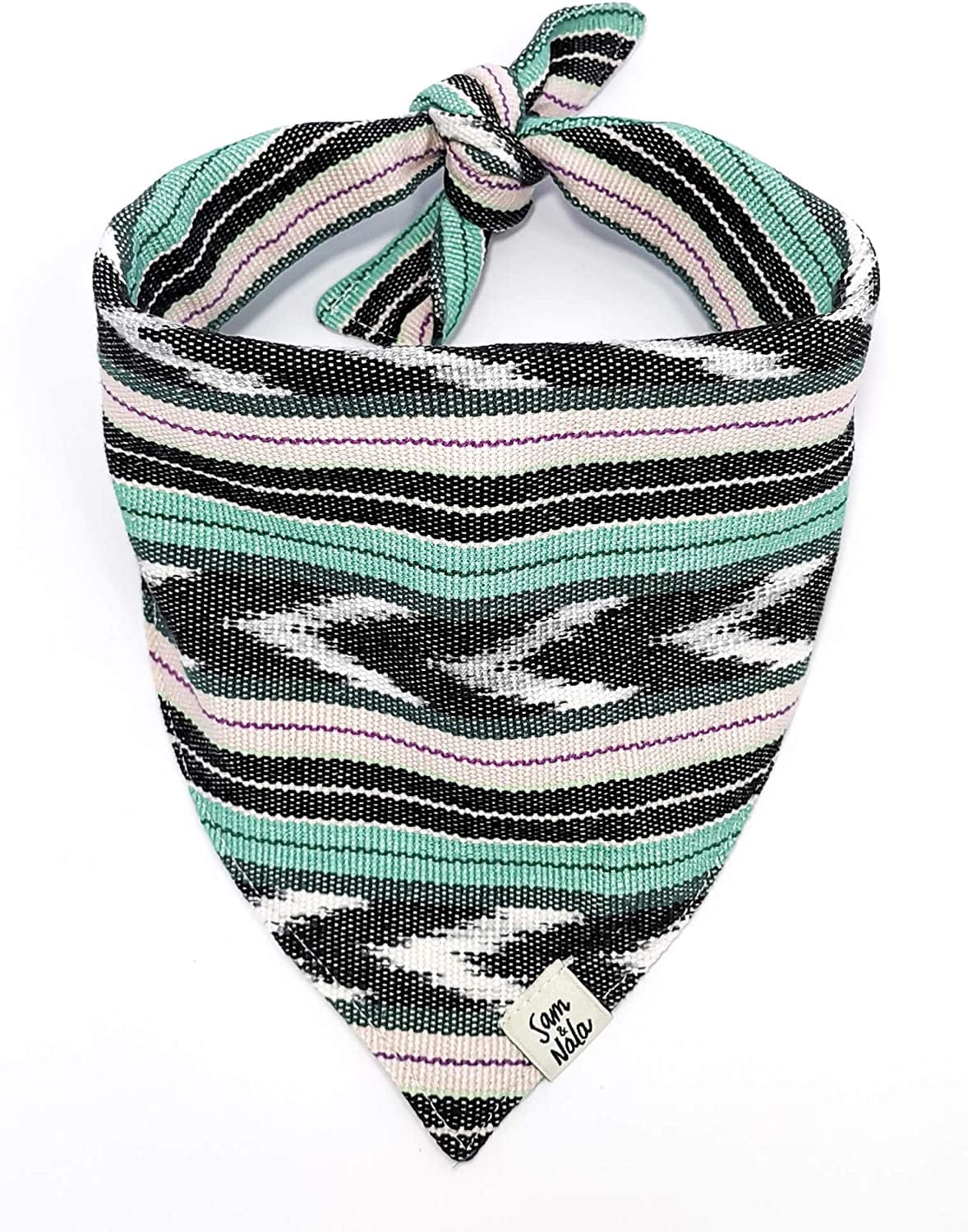 Dog Bandana by Sam & Nala, Handmade in Guatemala for Large, Medium and Small Dogs, Express Your Pup’S Personality with Double-Layered and Custom-Cut Bandanas, Washing Machine Safe (Hot Tamale, L)