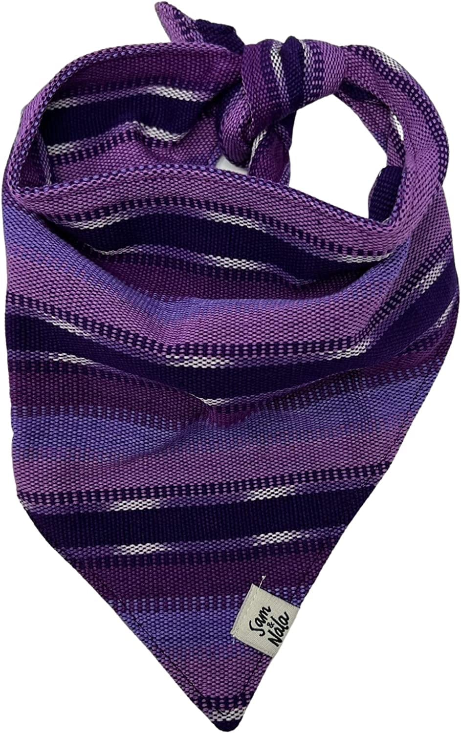 Dog Bandana by Sam & Nala, Handmade in Guatemala for Large, Medium and Small Dogs, Express Your Pup’S Personality with Double-Layered and Custom-Cut Bandanas, Washing Machine Safe (Hot Tamale, L)