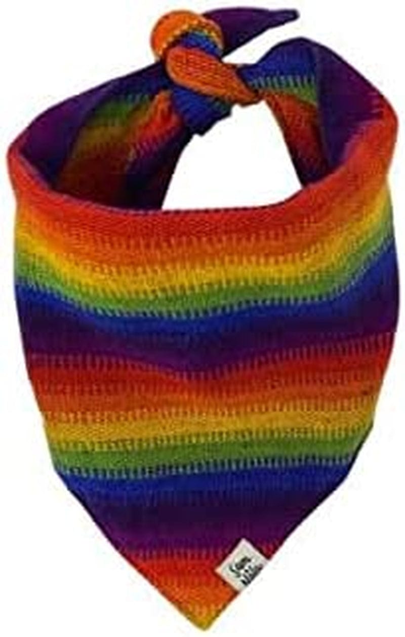 Dog Bandana by Sam & Nala, Handmade in Guatemala for Large, Medium and Small Dogs, Express Your Pup’S Personality with Double-Layered and Custom-Cut Bandanas, Washing Machine Safe (Hot Tamale, L)