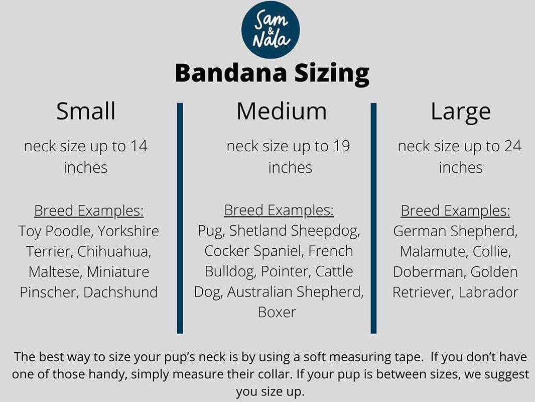 Dog Bandana by Sam & Nala, Handmade in Guatemala for Large, Medium and Small Dogs, Express Your Pup’S Personality with Double-Layered and Custom-Cut Bandanas, Washing Machine Safe (Hot Tamale, L)
