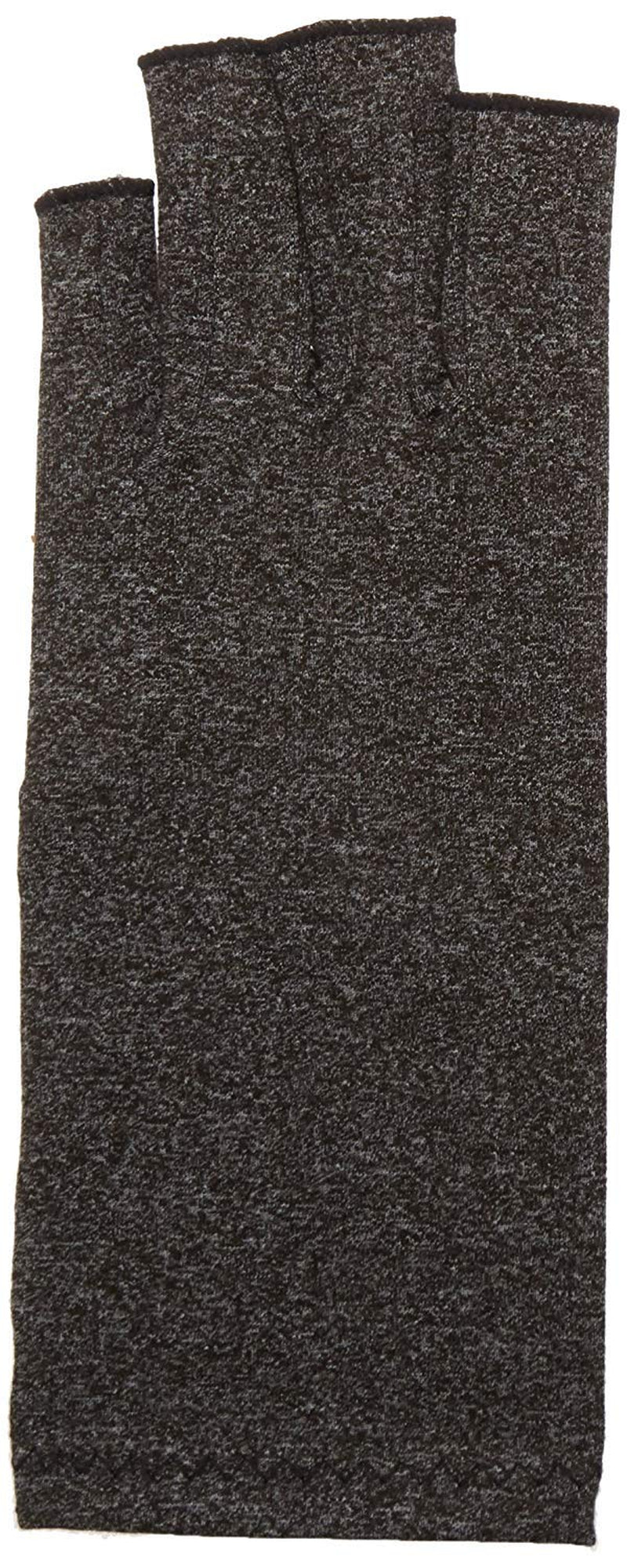 Rolyan 49427 Compression Glove,Fingerless Compression Glove for Arthritis for Men & Women,Arthritis Compression Gloves for Carpal Tunnel,Compression Glove for Swelling,Black Glove,Right Hand,Medium