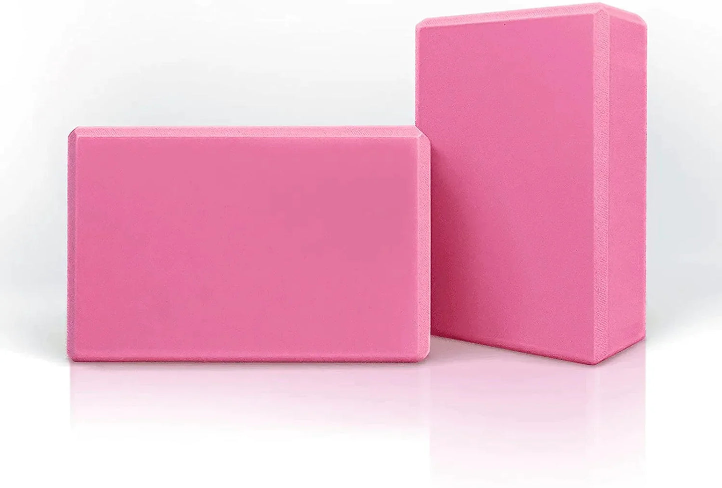 ENJIOKATE Yoga Block(Pack of 2), Comfortable to Touch, Suitable for Yoga, Pilates and Outdoor Exercises, Help Beginner Learn Asanas