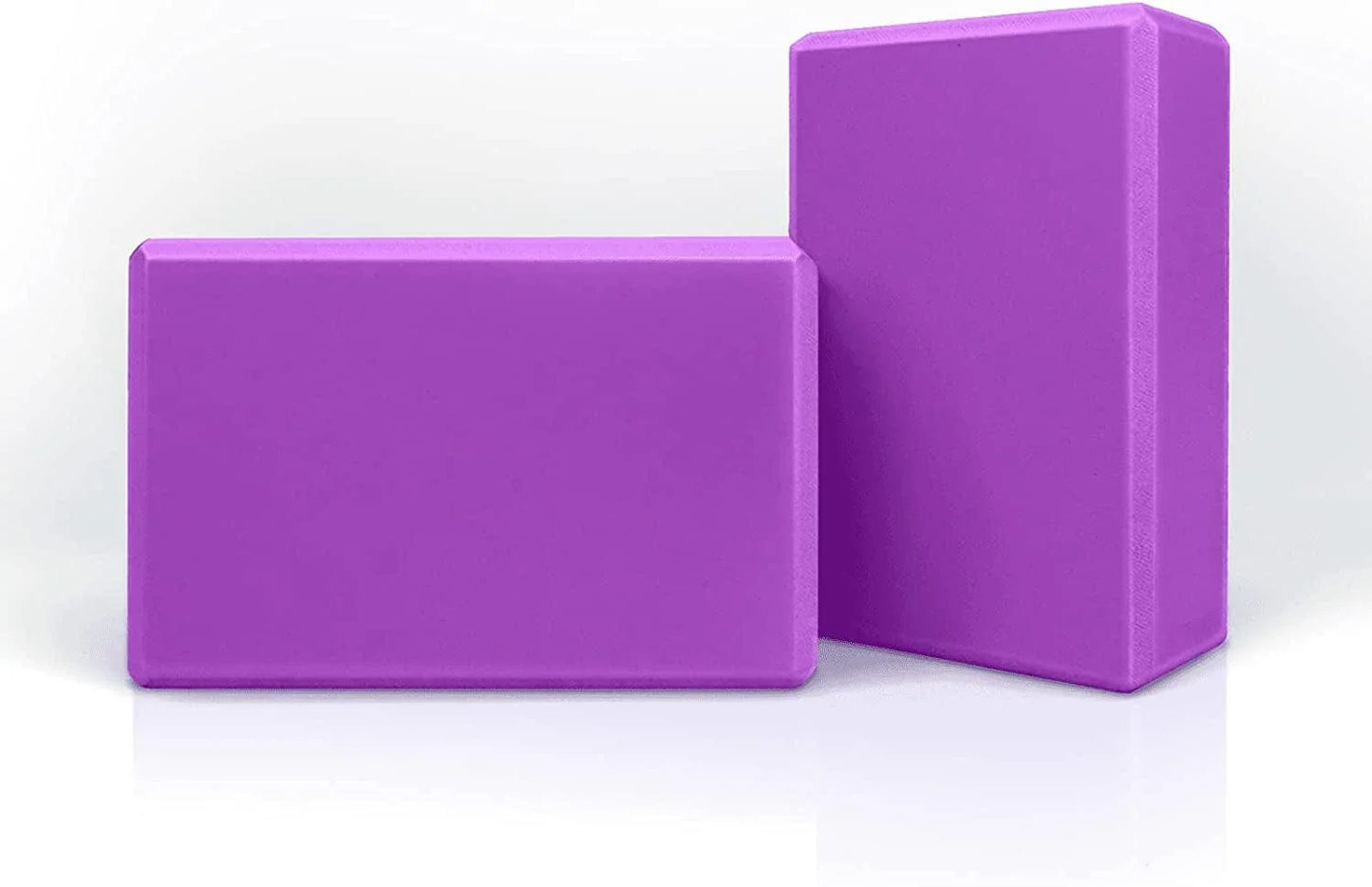 ENJIOKATE Yoga Block(Pack of 2), Comfortable to Touch, Suitable for Yoga, Pilates and Outdoor Exercises, Help Beginner Learn Asanas