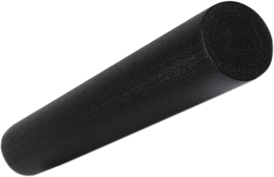 EPP Foam Roller, High-Density Foam Rollers for Back, High Density Body Roller for Physical Therapy, Exercise, Deep Tissue Muscle Massage (Black-17.7In)