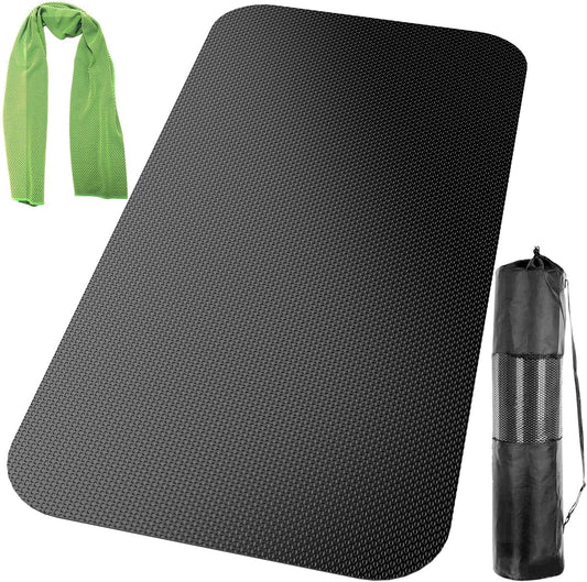 Exercise Equipment Mat - Treadmill Mat, Exercise Bike Mat, Fitness Mat, Elliptical Mat, Jump Rope Mat, Yoga Mat, Gym Mat Use on Hardwood Floors Protection